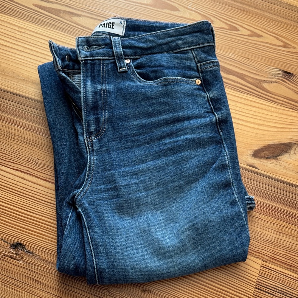 PAIGE Women's Dark Blue 26 Jeans